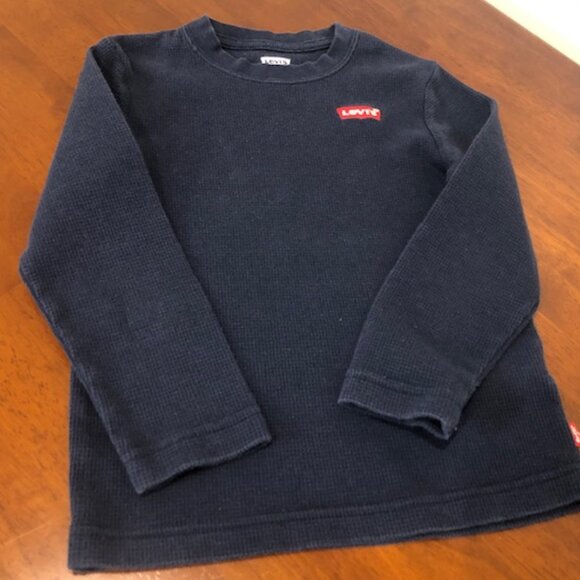 Levi's Other - Levi's Unisex Kids Youth Waffle Knit Long Sleeve Shirt Size XS (5/6) Pre-Owned